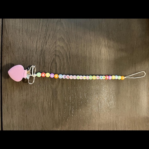 Customized Reborn baby doll PACIFIER HOLDER - Picture 3 of 3